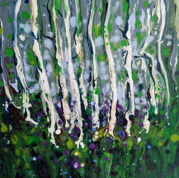 Forest Whispers, Killinthomas Woods - 30cm (h) x 30cm (w)