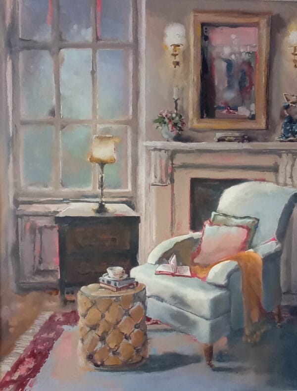 Home With A Good Book & A Cup Of Tea - Interior Painting